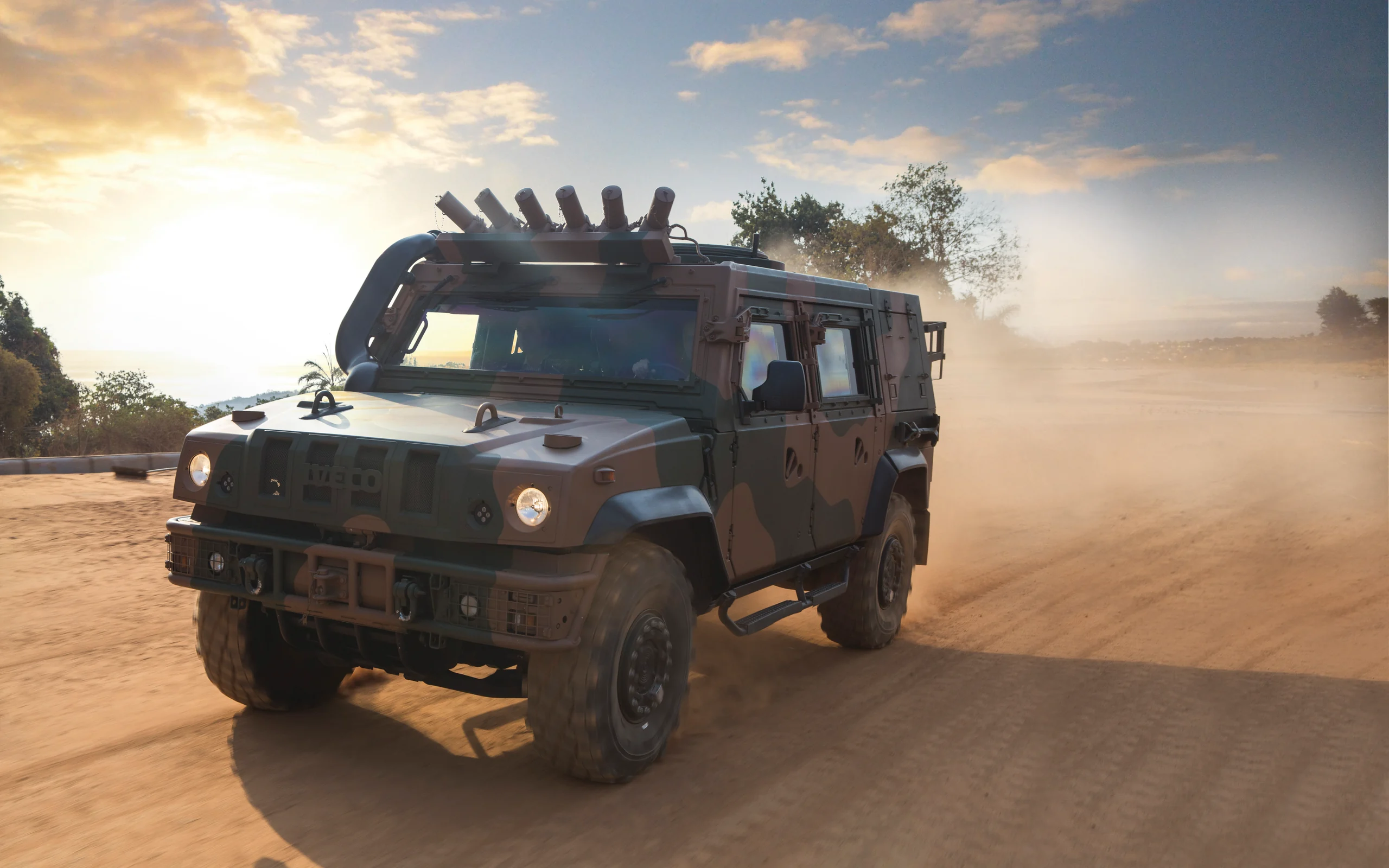 Military defense vehicle